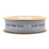 10m Black Gray Ribbon Wedding Flower Cake Box Decoration