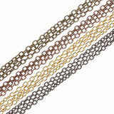 10m 3*4mm Antique Silver/Bronze Necklace Chains Bulk Diy Jewelry Findings