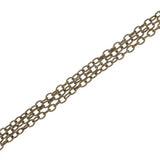 10m 3*4mm Antique Silver/Bronze Necklace Chains Bulk Diy Jewelry Findings