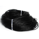 10m 2mm Cow Leather Round Cord Necklace Rope For Jewelry Making DIY