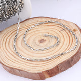 10m Stainless Steel Cube Link Chain 1.8mm Wide
