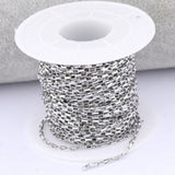 10m Stainless Steel Cube Link Chain 1.8mm Wide