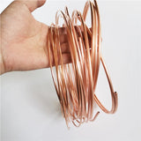 10m T2 Red Copper coil 2/3/4/5mm Copper tube Air Conditioning DIY Cooling