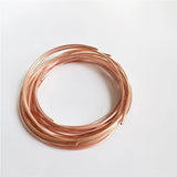 10m T2 Red Copper coil 2/3/4/5mm Copper tube Air Conditioning DIY Cooling