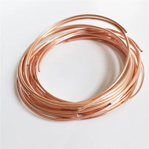10m T2 Red Copper coil 2/3/4/5mm Copper tube Air Conditioning DIY Cooling