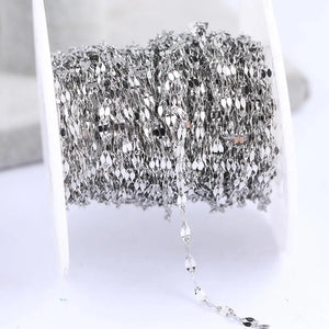 10m Stainless Steel Link Chain For DIY Jewelry Making