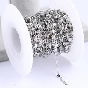 10m Stainless Steel Link Chain For DIY Jewelry Making