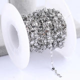 10m Stainless Steel Link Chain For DIY Jewelry Making