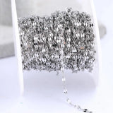 10m Stainless Steel Link Chain For DIY Jewelry Making