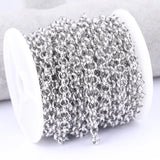 Stainless Steel Jewelry Chains 10m x 5mm for Pendant Necklace Making