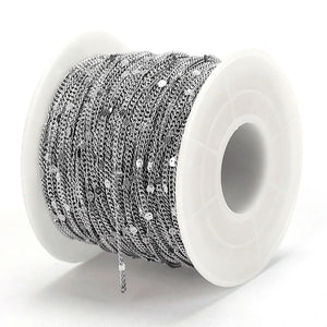 10m Stainless Steel Chain Necklace for Jewelry Making DIY
