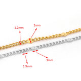 10m Stainless Steel Chain Necklace for Jewelry Making DIY
