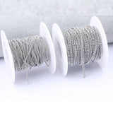 10m Stainless Steel Chains for Necklace Bracelets