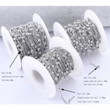 10m Stainless Steel Ball Beaded Chain for DIY Jewelry Making