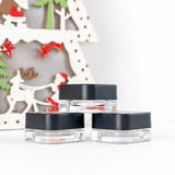 10ml Emulsifiable Paste Bottle Square Empty Jar 10Pcs