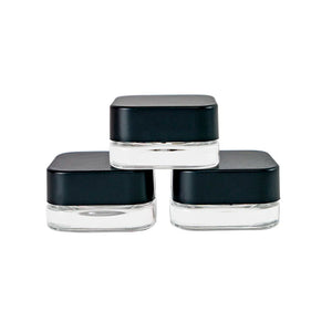 10ml Emulsifiable Paste Bottle Square Empty Jar 10Pcs