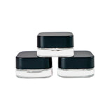 10ml Emulsifiable Paste Bottle Square Empty Jar 10Pcs