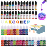 10ml Resin Pigment Kit Alcohol Ink Liquid Colorant Dye DIY UV Epoxy Mold