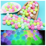 Luminous Silicone Beads 20pcs Glow In The Dark DIY Necklace Accessories