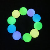 Luminous Silicone Beads 20pcs Glow In The Dark DIY Necklace Accessories