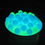 Luminous Silicone Beads 20pcs Glow In The Dark DIY Necklace Accessories