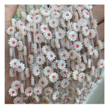 10mm 12mm Daisy Shell Beads for Jewelry Making
