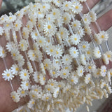 10mm 12mm Daisy Shell Beads for Jewelry Making