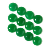10mm 12mm Green Stone Round for Jewelry Making
