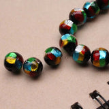 10mm 12mm Lampwork Glass Beads Mix foilRound for Jewelry Bracelet Necklace