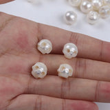 10mm/12mm Natural Carved Skull Freshwater Pearl Beads DIY Jewelry