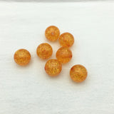 Clear Acrylic Crack Beads for Jewelry Making