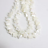 10mm 40pcs Star Sea Shell Charms Loose Strands Jewelry Beads