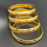 10mm 4pcs/lots Dubai Bangles for Women African Wedding Jewelry