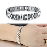 10mm Stainless Steel Link Chain Men's Bracelet