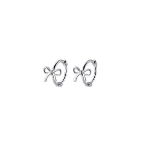 10mm 925 Silver Round Hoop Earrings For Women