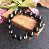 10mm Hypersthene Stone Beads Natural Gemstone Bracelet DIY Jewelry