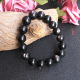 10mm Hypersthene Stone Beads Natural Gemstone Bracelet DIY Jewelry