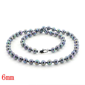 10mm Shell Pearl Necklace AAA Woman Birthday Gift Christmas Jewelry