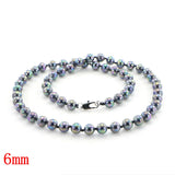 10mm Shell Pearl Necklace AAA Woman Birthday Gift Christmas Jewelry