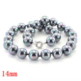 10mm Shell Pearl Necklace AAA Woman Birthday Gift Christmas Jewelry