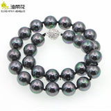 10mm Shell Pearl Necklace AAA Woman Birthday Gift Christmas Jewelry