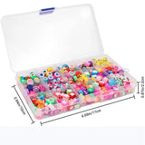 10mm Round Polymer Clay Beads Set for Jewelry Making