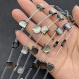 10mm Natural Cat Head Shell Beads Mother of Pearl Cat DIY Jewelry