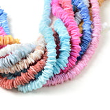 10mm Colored Shell Beads Irregular Square Spacer Beads