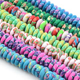 10mm Colorful Polymer Clay Beads Spacer Beads Jewelry Making DIY