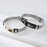 10mm Cross Prayer Mesh Bracelet Stainless Steel Strap Watch Belt Chain Wrist Ban