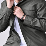 10mm Cross Prayer Mesh Bracelet Stainless Steel Strap Watch Belt Chain Wrist Ban