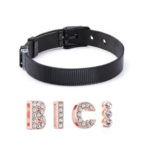 10mm Stainless Steel Mesh Bracelets for Women Men