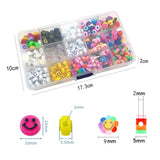 10mm Polymer Clay Beads Kit for Jewelry Making DIY Accessories