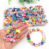 10mm Polymer Clay Beads Kit for Jewelry Making DIY Accessories